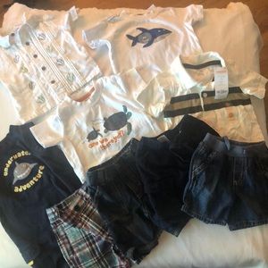 Vintage Gymboree summer bundle boy sz 6-12mo